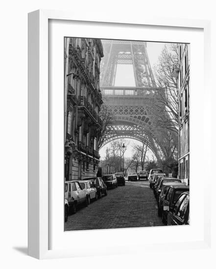 Street View of La Tour Eiffel-Clay Davidson-Framed Giclee Print