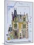 Street view of the Hotel Normandy, Cobourg, Normandy, France-Richard Lawrence-Mounted Photographic Print