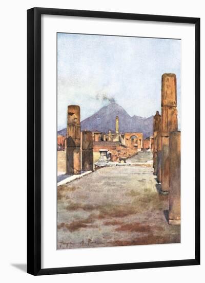 Street View - Pompeii-Alberto Pisa-Framed Art Print