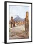 Street View - Pompeii-Alberto Pisa-Framed Art Print