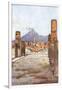 Street View - Pompeii-Alberto Pisa-Framed Art Print