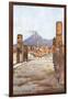 Street View - Pompeii-Alberto Pisa-Framed Art Print