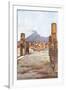 Street View - Pompeii-Alberto Pisa-Framed Art Print