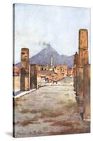 Street View - Pompeii-Alberto Pisa-Stretched Canvas