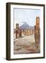 Street View - Pompeii-Alberto Pisa-Framed Art Print