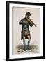 Street Violinist-Antoine Charles Horace Vernet-Framed Giclee Print