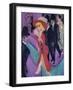 Street with Red Streetwalker, 1914-1925-Ernst Ludwig Kirchner-Framed Giclee Print