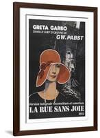 Street Without Joy "La Rue Sans Joie"-null-Framed Art Print