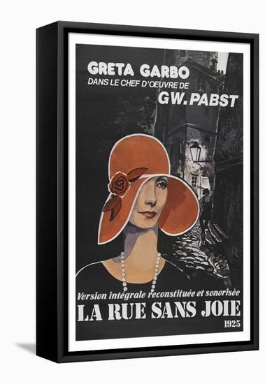 Street Without Joy "La Rue Sans Joie"-null-Framed Stretched Canvas