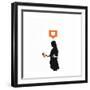 Streetart Sweetheart-Alex Cherry-Framed Premium Giclee Print