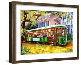 Streetcar in New Orleans-Diane Millsap-Framed Art Print