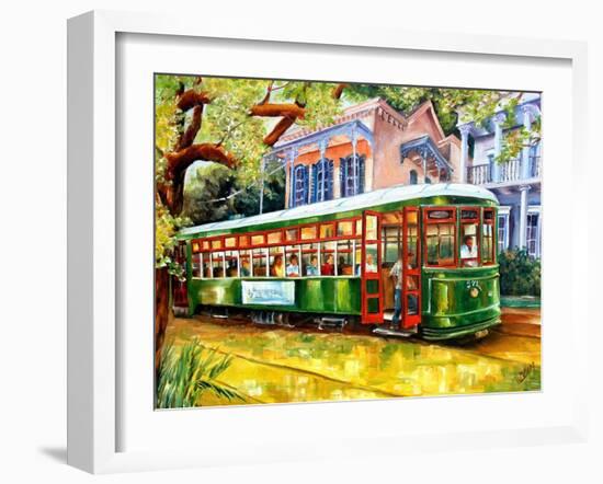 Streetcar in New Orleans-Diane Millsap-Framed Art Print