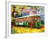 Streetcar in New Orleans-Diane Millsap-Framed Art Print