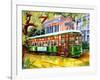 Streetcar in New Orleans-Diane Millsap-Framed Art Print