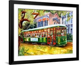 Streetcar in New Orleans-Diane Millsap-Framed Art Print