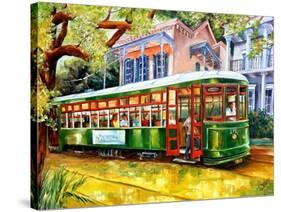 Streetcar in New Orleans-Diane Millsap-Stretched Canvas