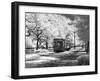 Streetcar, St. Charles Avenue, New Orleans-Carol Highsmith-Framed Photo