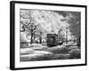 Streetcar, St. Charles Avenue, New Orleans-Carol Highsmith-Framed Photo