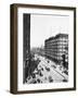 Streetcars in Front of Palace Hotel-null-Framed Photographic Print