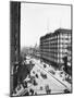 Streetcars in Front of Palace Hotel-null-Mounted Photographic Print