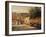 Streetcorner in the Village-Camille Pissarro-Framed Giclee Print