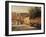 Streetcorner in the Village-Camille Pissarro-Framed Giclee Print