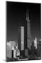 Streeterville Chicago Illinois BW-Steve Gadomski-Mounted Photographic Print