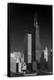 Streeterville Chicago Illinois BW-Steve Gadomski-Framed Stretched Canvas