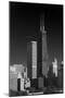 Streeterville Chicago Illinois BW-Steve Gadomski-Mounted Photographic Print