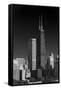 Streeterville Chicago Illinois BW-Steve Gadomski-Framed Stretched Canvas