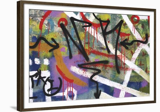Streetlife II-Tony Koukos-Framed Giclee Print