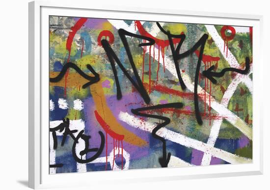 Streetlife II-Tony Koukos-Framed Giclee Print