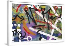 Streetlife II-Tony Koukos-Framed Giclee Print