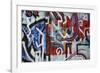 Streetlife III-Tony Koukos-Framed Giclee Print