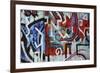 Streetlife III-Tony Koukos-Framed Art Print