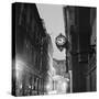 Streetlight and Clock-John Gay-Stretched Canvas