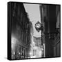 Streetlight and Clock-John Gay-Framed Stretched Canvas