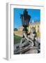 Streetlight with Putto and Cornucopia, Courtyard, Eszterhaza Palace-null-Framed Giclee Print