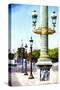 Streetlights in Paris-Philippe Hugonnard-Stretched Canvas