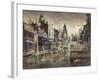 Streetlights-LaVere Hutchings-Framed Giclee Print