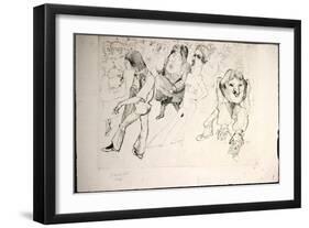 Streetnoise, Julie Driscoll, Brian Auger And The Trinity, 1969 (print)-Ralph Steadman-Framed Giclee Print