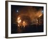 Streets Ablaze from Rioting Following Assassination of Martin Luther King Jr-null-Framed Photographic Print