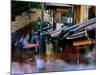 Streets and Shops in Sannen-Zaka, Kyoto, Japan-Frank Carter-Mounted Photographic Print