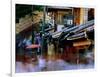 Streets and Shops in Sannen-Zaka, Kyoto, Japan-Frank Carter-Framed Photographic Print