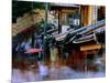 Streets and Shops in Sannen-Zaka, Kyoto, Japan-Frank Carter-Mounted Photographic Print