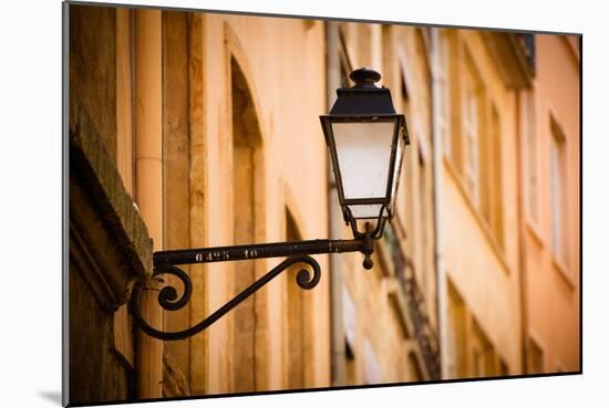 Streets Lights in Lyon I-Erin Berzel-Mounted Photographic Print