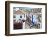 Streets, Obidos, Estremadura, Portugal, Europe-G and M Therin-Weise-Framed Photographic Print