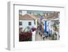 Streets, Obidos, Estremadura, Portugal, Europe-G and M Therin-Weise-Framed Photographic Print