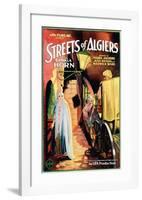 Streets Of Algiers - 1928-null-Framed Giclee Print