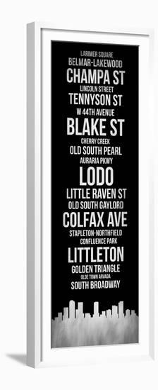 Streets of Denver 2-Lina Lu-Framed Premium Giclee Print
